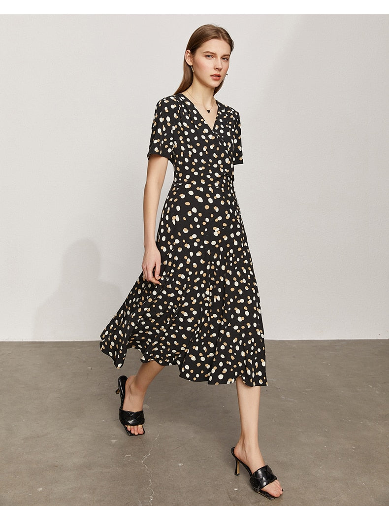 Polka Dotted Summer Dress