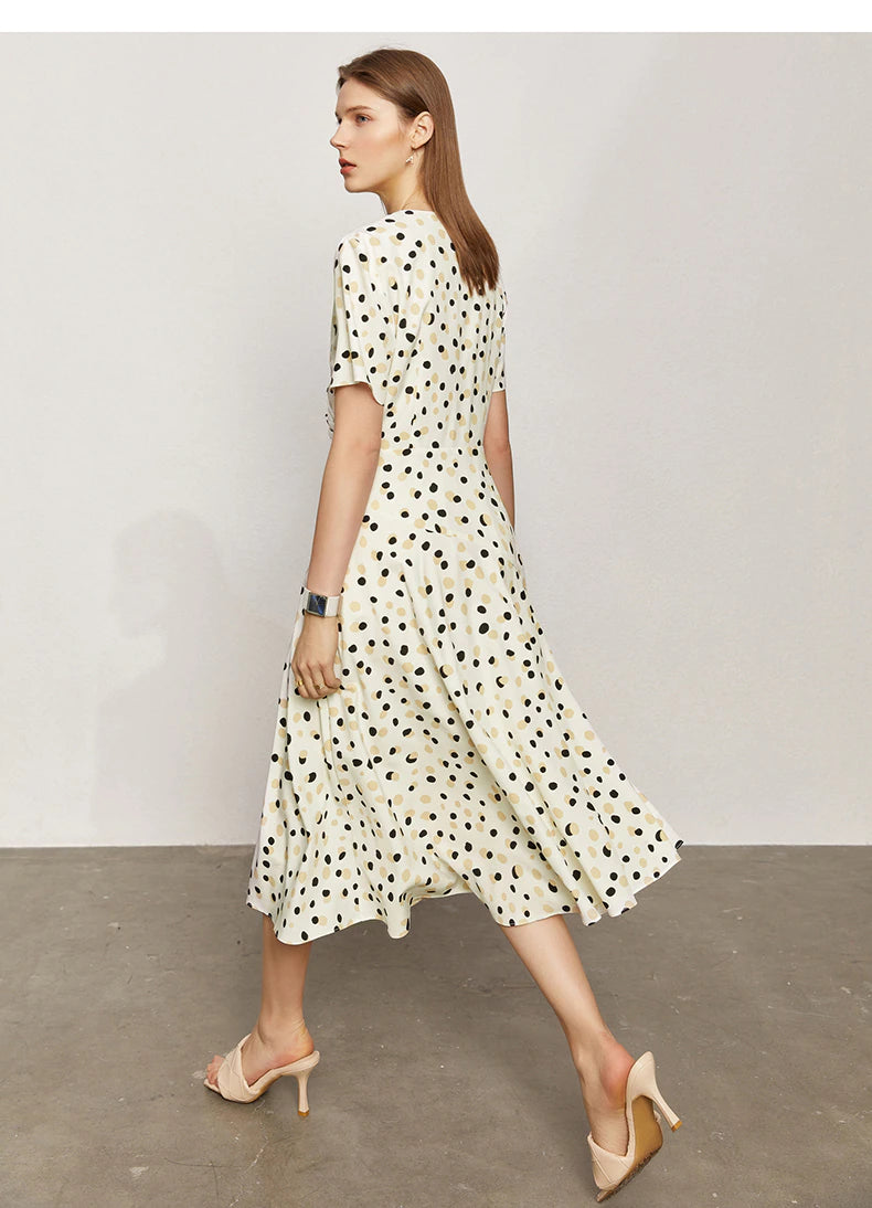 Polka Dotted Summer Dress